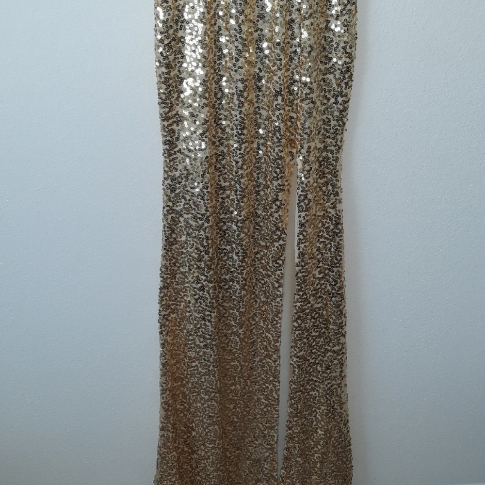 Beautiful Gold Sequin Dress - Picture 7 of 8